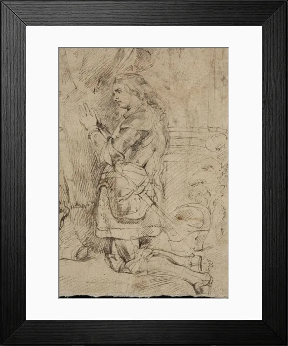 Framed Print : Joan of Arc, c. 1622 Framed Print : Joan of Arc, c. 1622