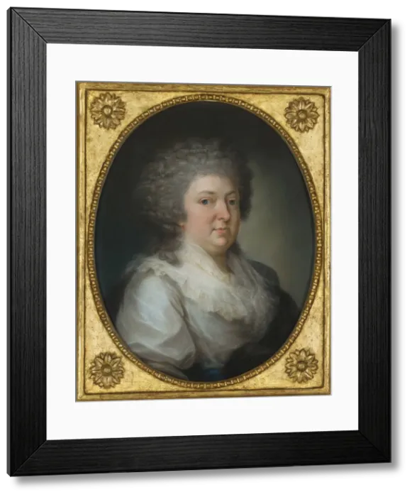 Framed Print : Portrait of Friederike Charlotte Louise Riedesel Freifrau zu Eisenbach (1746-1808), c. 1795 Framed Print : Portrait of Friederike Charlotte Louise Riedesel Freifrau zu Eisenbach (1746-1808), c. 1795