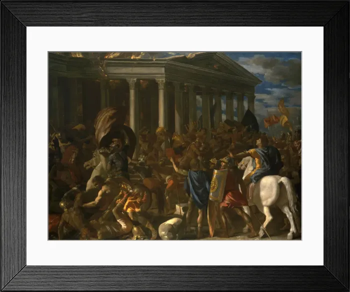 Framed Print : The Destruction of the Temple of Jerusalem, 1625-1626 Framed Print : The Destruction of the Temple of Jerusalem, 1625-1626