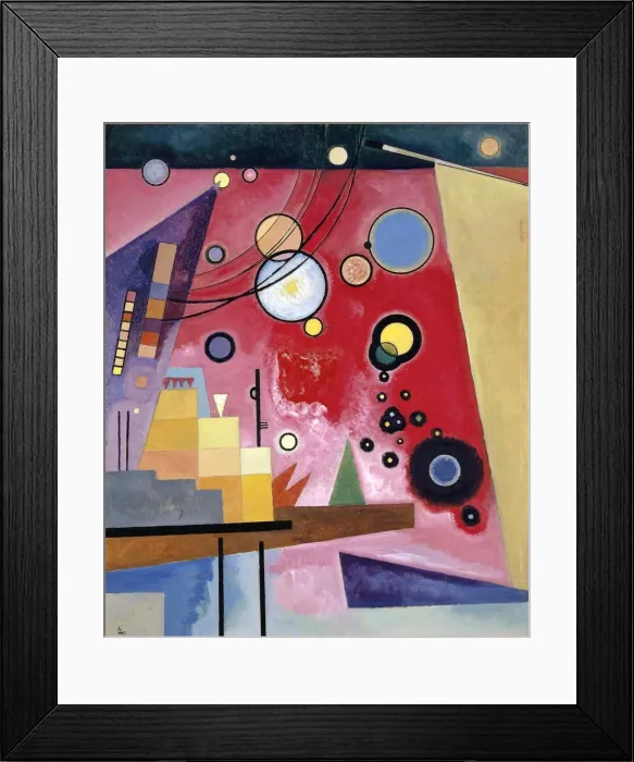 Framed Print : Heavy Red, 1924 Framed Print : Heavy Red, 1924