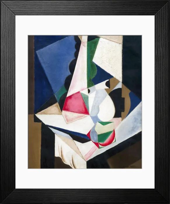 Framed Print : Cubist Composition, 1917 Framed Print : Cubist Composition, 1917
