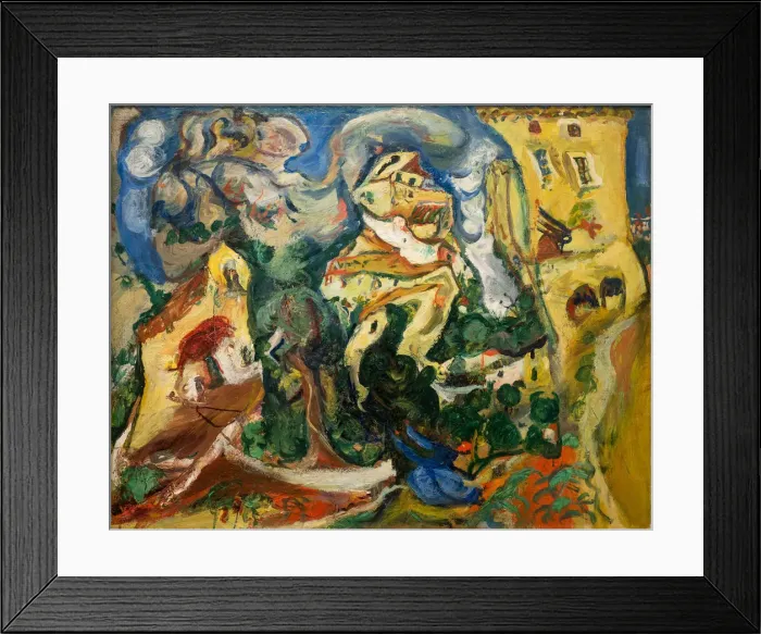 Framed Print : Le Village, ca 1923 Framed Print : Le Village, ca 1923