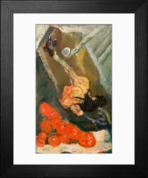 Framed Print : Turkey and tomatoes (Dindon et tomates), c. 1924 Framed Print : Turkey and tomatoes (Dindon et tomates), c. 1924