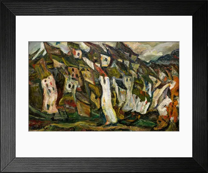Framed Print : Houses, 1920-1921 Framed Print : Houses, 1920-1921