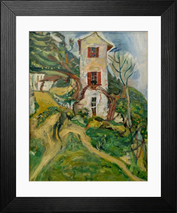Framed Print : La Maison blanche (White House), c. 1918 Framed Print : La Maison blanche (White House), c. 1918