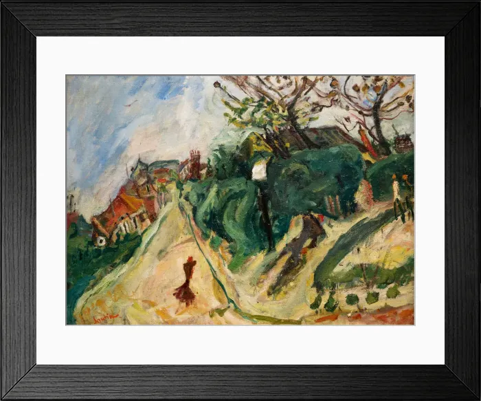 Framed Print : Landscape with Figures (Paysage avec personnages), ca 1919 Framed Print : Landscape with Figures (Paysage avec personnages), ca 1919