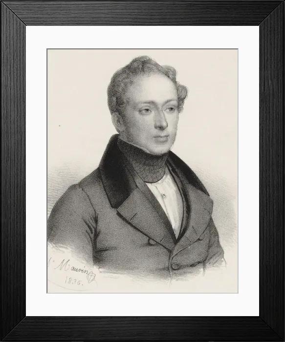 Framed Print : Portrait of the composer Vincenzo Bellini (1801-1835), 1835 Framed Print : Portrait of the composer Vincenzo Bellini (1801-1835), 1835