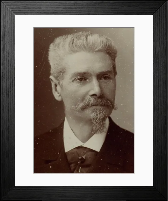 Framed Print : Portrait of the composer Charles-Wilfrid de Beriot (1833-1914), 1900 Framed Print : Portrait of the composer Charles-Wilfrid de Beriot (1833-1914), 1900