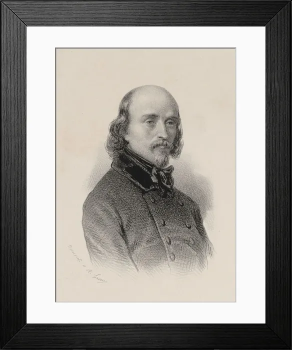 Framed Print : Portrait of the composer Henri Bertini (1798-1876), 1850 Framed Print : Portrait of the composer Henri Bertini (1798-1876), 1850