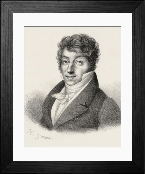 Framed Print : Portrait of the composer Henri-Montan Berton (1767-1844), 1830 Framed Print : Portrait of the composer Henri-Montan Berton (1767-1844), 1830