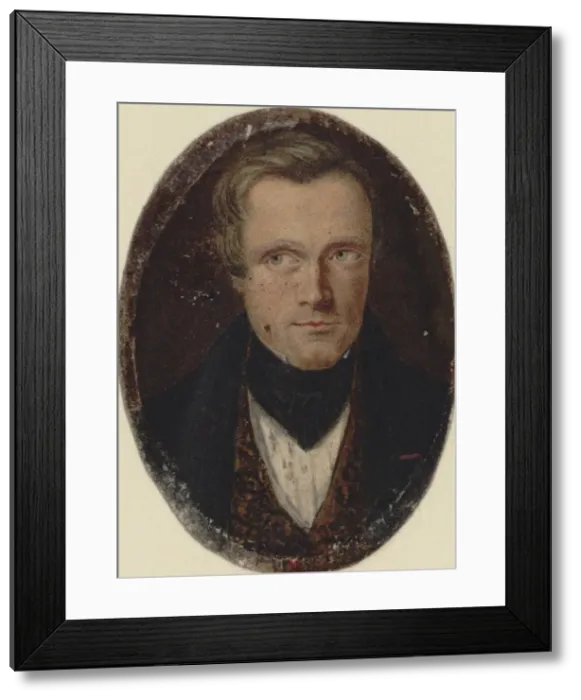 Framed Print : Portrait of the composer Henri Brod (1799-1839) Framed Print : Portrait of the composer Henri Brod (1799-1839)