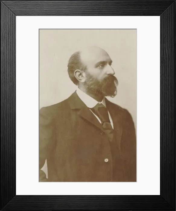 Framed Print : Portrait of the composer Ernest Chausson (1855-1899), 1890 Framed Print : Portrait of the composer Ernest Chausson (1855-1899), 1890