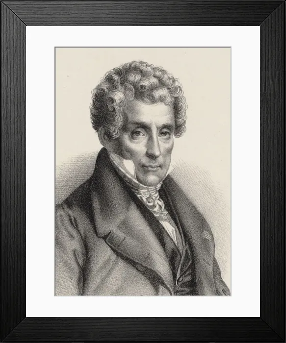 Framed Print : Portrait of the composer Luigi Cherubini (1760-1842), 1850 Framed Print : Portrait of the composer Luigi Cherubini (1760-1842), 1850