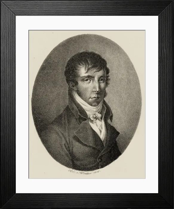 Framed Print : Portrait of the composer Luigi Cherubini (1760-1842), 1815 Framed Print : Portrait of the composer Luigi Cherubini (1760-1842), 1815