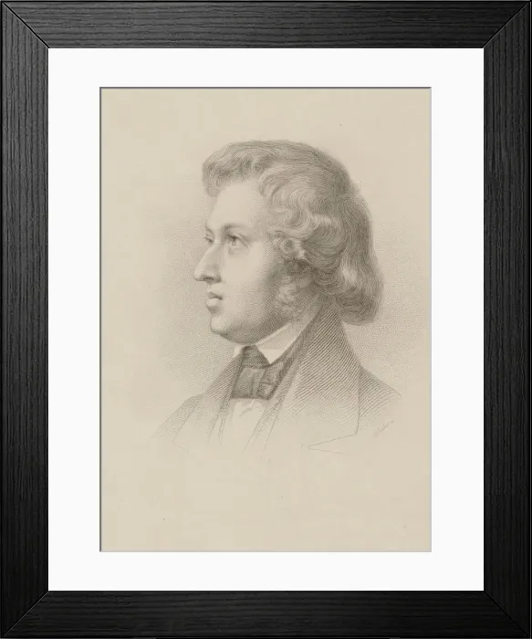 Framed Print : Portrait of the composer Frederic Chopin (1810-1849), 1840s Framed Print : Portrait of the composer Frederic Chopin (1810-1849), 1840s