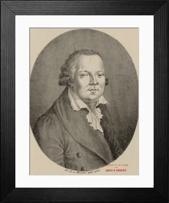 Framed Print : Portrait of the composer Domenico Cimarosa (1749-1801), 1816 Framed Print : Portrait of the composer Domenico Cimarosa (1749-1801), 1816
