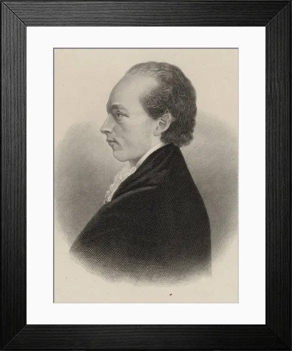 Framed Print : Portrait of the composer Muzio Clementi (1752-1832) Framed Print : Portrait of the composer Muzio Clementi (1752-1832)