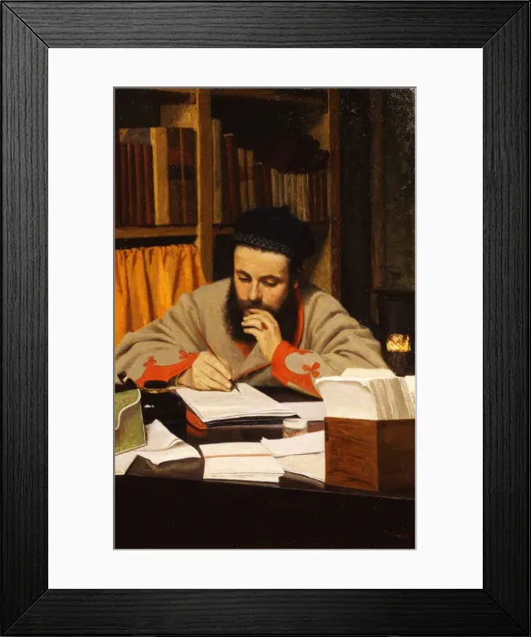 Framed Print : Portrait of Diego Martelli, 1870 Framed Print : Portrait of Diego Martelli, 1870