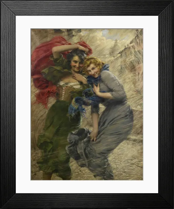 Framed Print : Rainy day (Giornata di pioggia), 1919 Framed Print : Rainy day (Giornata di pioggia), 1919