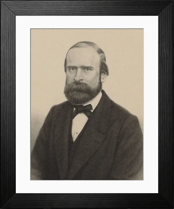 Framed Print : Portrait of the pianist and composer Alexander Dreyschock (1818-1869), 1860 Framed Print : Portrait of the pianist and composer Alexander Dreyschock (1818-1869), 1860