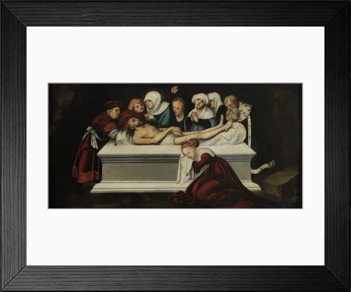 Framed Print : The Entombment of Christ, ca 1538 Framed Print : The Entombment of Christ, ca 1538