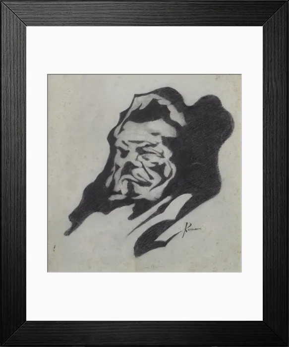 Framed Print : Portrait of the poet Giosue Carducci (1835-1907), 1906 Framed Print : Portrait of the poet Giosue Carducci (1835-1907), 1906