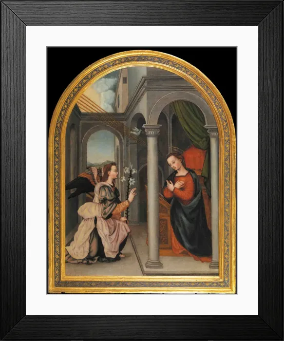 Framed Print : The Annunciation Framed Print : The Annunciation