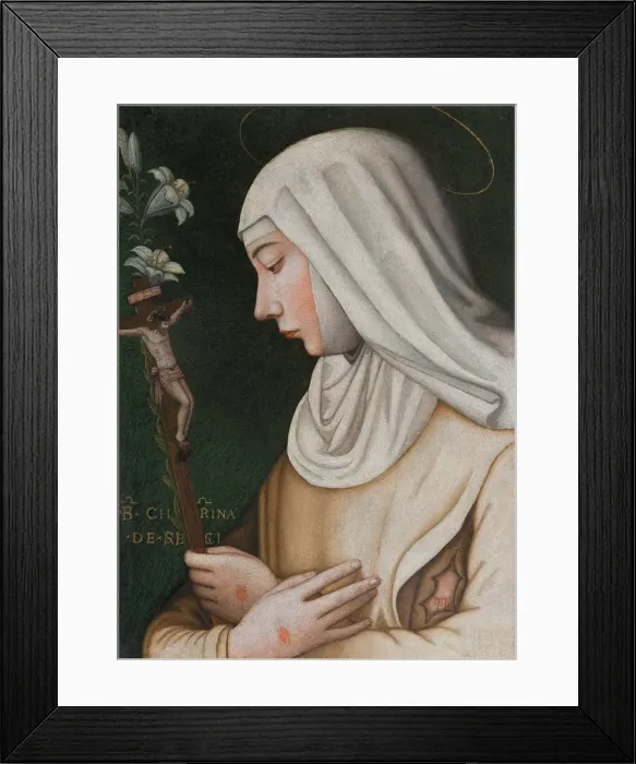 Framed Print : Saint Catherine of Siena (Caterina de Ricci) Framed Print : Saint Catherine of Siena (Caterina de Ricci)