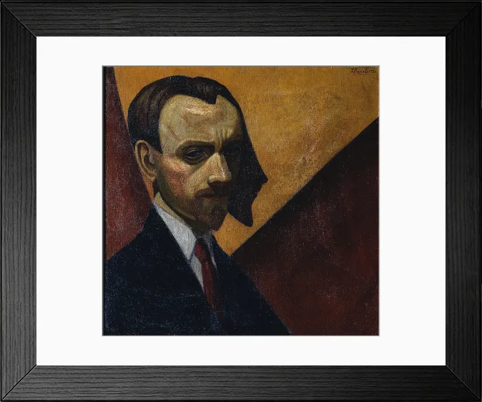 Framed Print : Self-Portrait, 1920 Framed Print : Self-Portrait, 1920