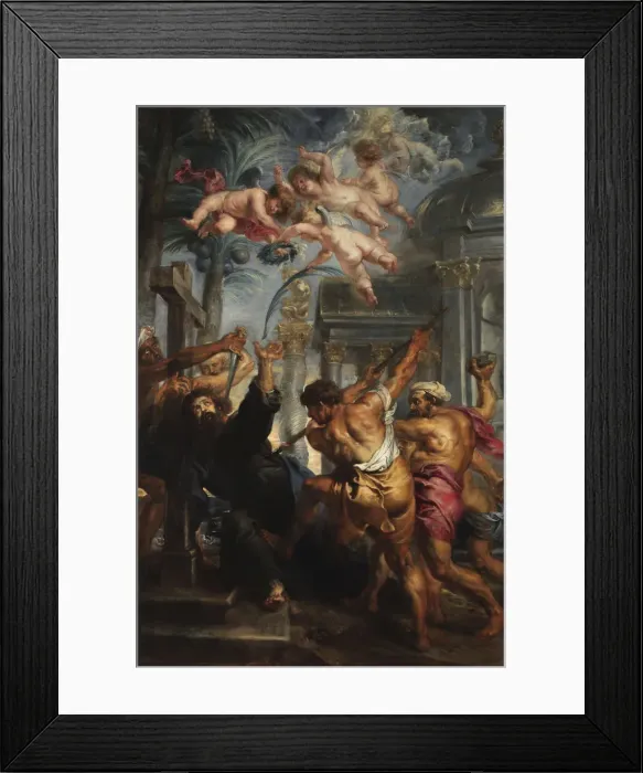 Framed Print : The Martyrdom of Saint Thomas, ca 1637 Framed Print : The Martyrdom of Saint Thomas, ca 1637