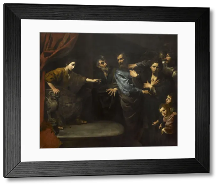 Framed Print : The innocence of Susanna or The judgement of Daniel, 1621-1622 Framed Print : The innocence of Susanna or The judgement of Daniel, 1621-1622
