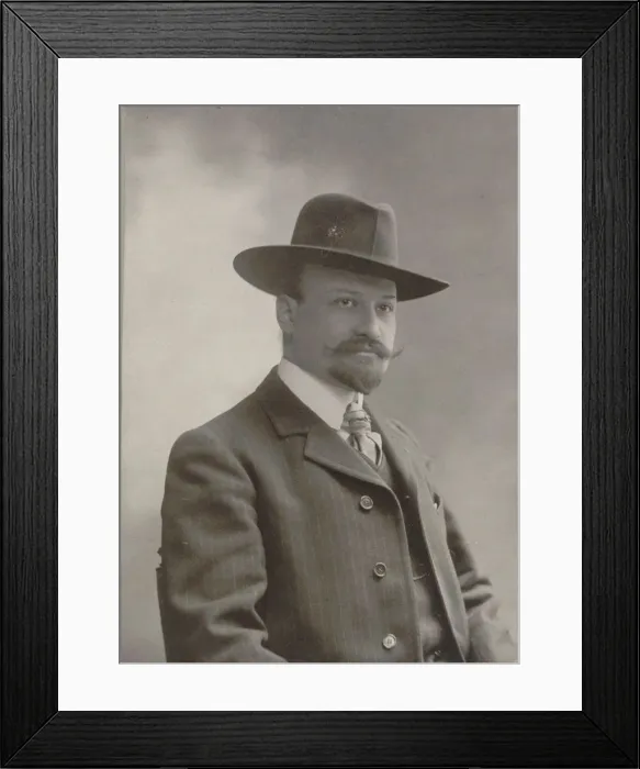 Framed Print : Portrait of the composer Camille Erlanger (1863-1919) Framed Print : Portrait of the composer Camille Erlanger (1863-1919)