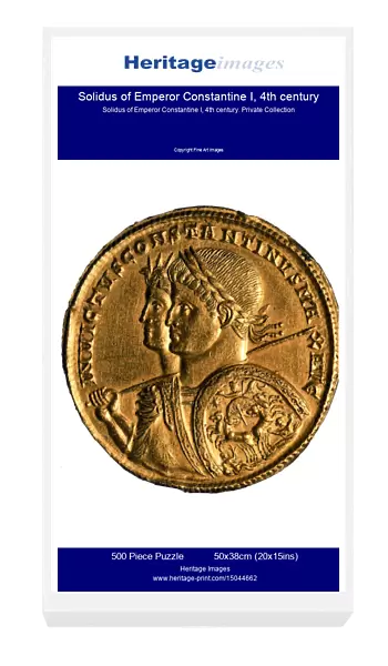 Solidus of Emperor Constantine I, 4th century