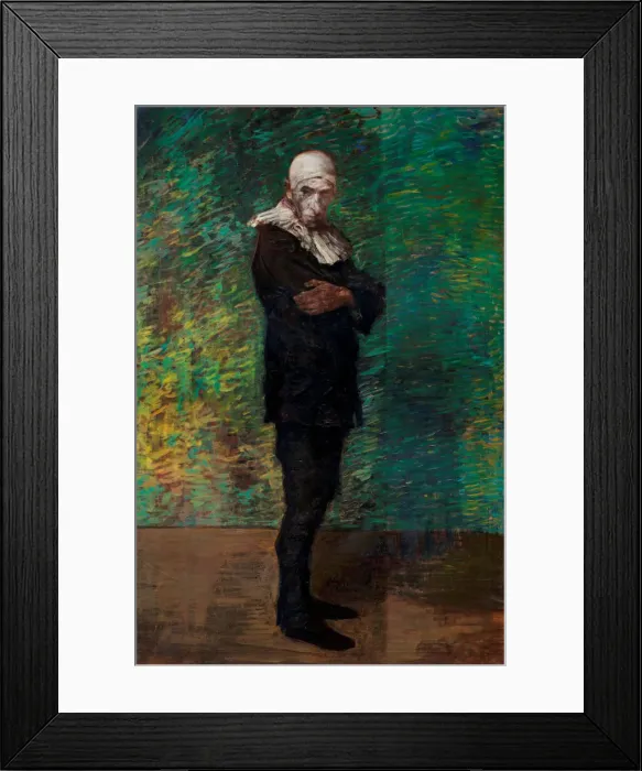 Framed Print : The Black Pierrot, 1907 Framed Print : The Black Pierrot, 1907
