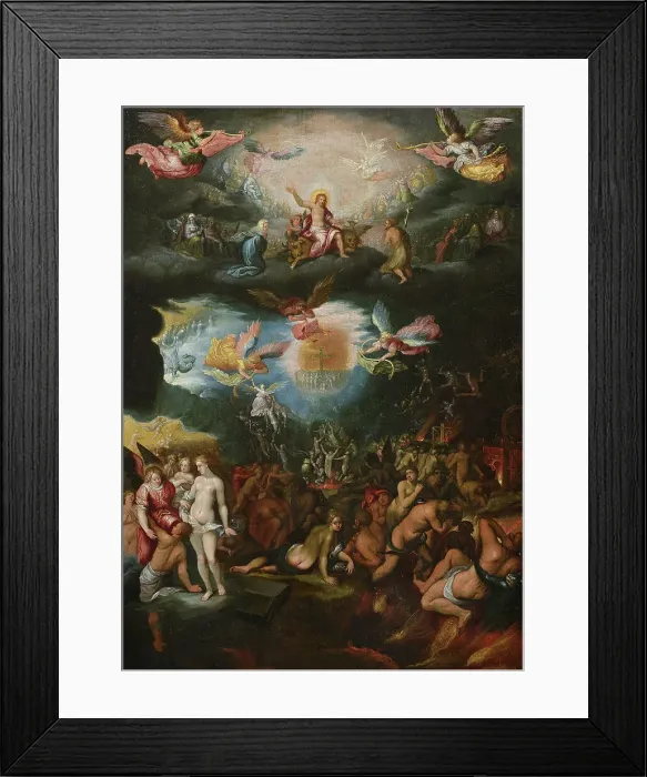 Framed Print : The Last Judgment, after 1619 Framed Print : The Last Judgment, after 1619