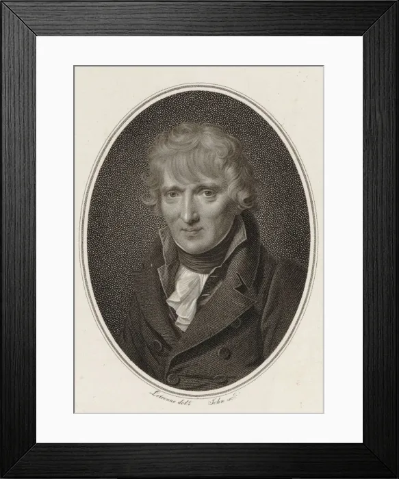 Framed Print : Portrait of the composer and pianist Josef Gelinek (1758-1825), 1820 Framed Print : Portrait of the composer and pianist Josef Gelinek (1758-1825), 1820