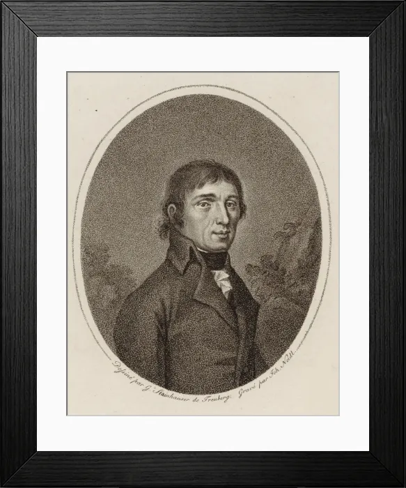 Framed Print : Portrait of the composer and pianist Josef Gelinek (1758-1825), 1800 Framed Print : Portrait of the composer and pianist Josef Gelinek (1758-1825), 1800