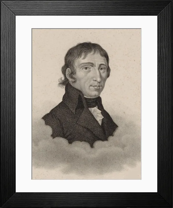 Framed Print : Portrait of the composer and pianist Josef Gelinek (1758-1825), 1840 Framed Print : Portrait of the composer and pianist Josef Gelinek (1758-1825), 1840