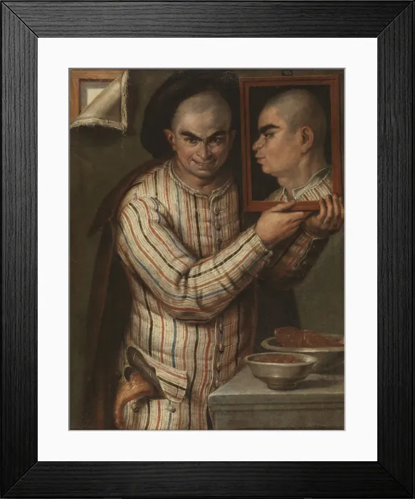 Framed Print : Trompe-l ?il, ca 1720 Framed Print : Trompe-l ?il, ca 1720