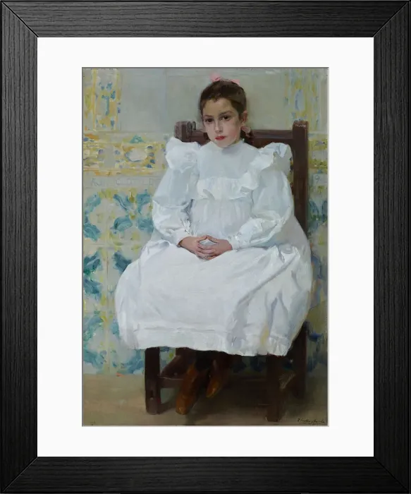 Framed Print : Maria Clotilde, 1900 Framed Print : Maria Clotilde, 1900