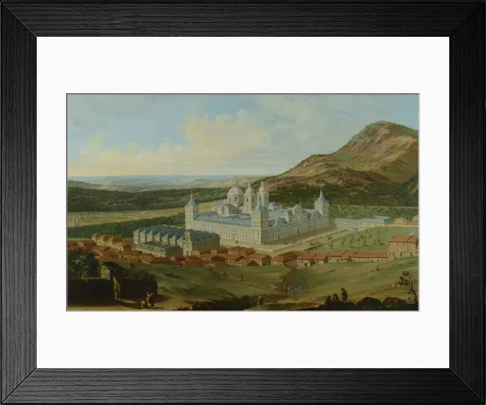 Framed Print : El Escorial, c. 1754 Framed Print : El Escorial, c. 1754
