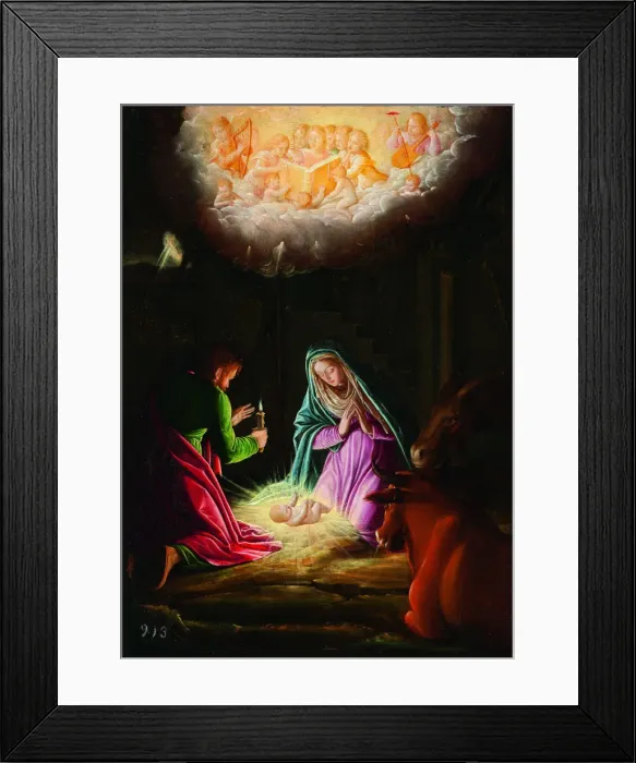 Framed Print : The Nativity of Christ, 1578 Framed Print : The Nativity of Christ, 1578
