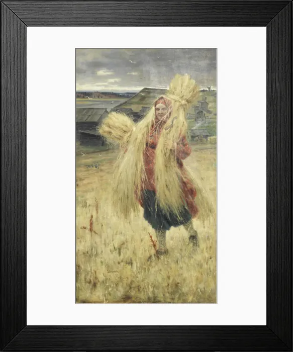 Framed Print : After Reaping, 1904 Framed Print : After Reaping, 1904
