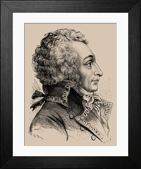 Framed Print : Alexandre, Vicomte de Beauharnais (1760-1794), 1889 Framed Print : Alexandre, Vicomte de Beauharnais (1760-1794), 1889