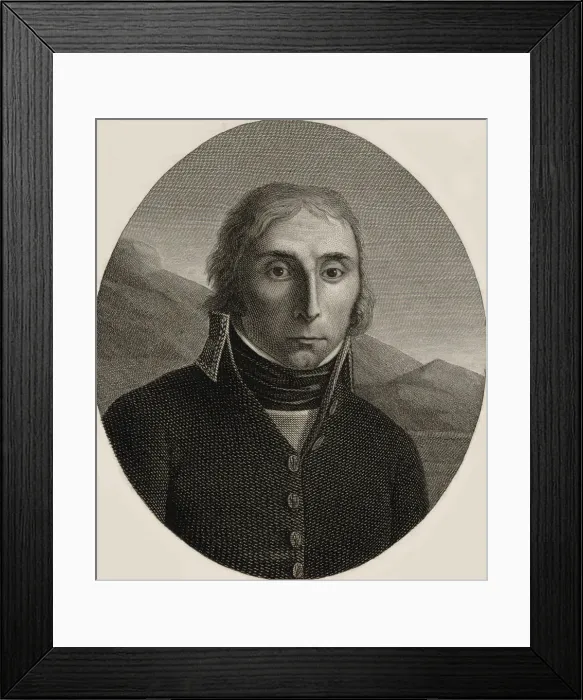 Framed Print : Andre Massena (1758-1817), c. 1800 Framed Print : Andre Massena (1758-1817), c. 1800
