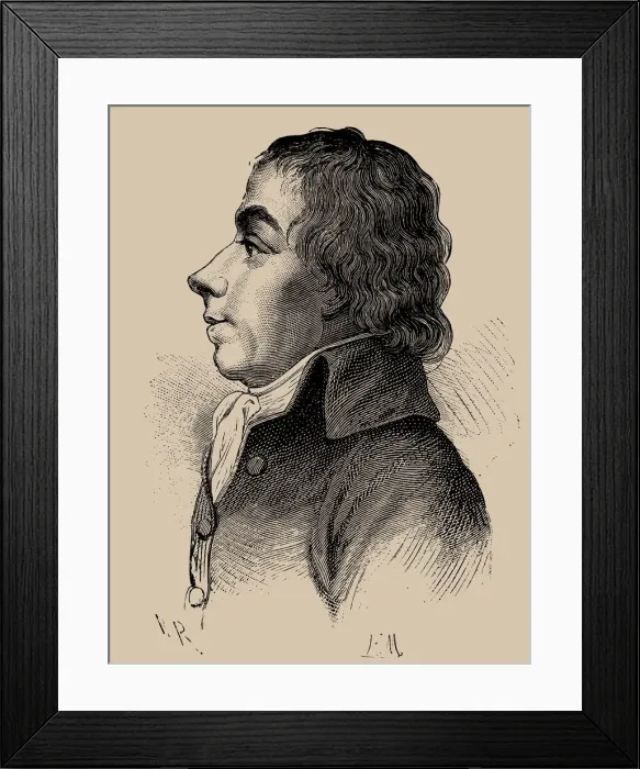 Framed Print : Ange Elisabeth Louis Antoine Bonnier d Alco (1750-1799), 1889 Framed Print : Ange Elisabeth Louis Antoine Bonnier d Alco (1750-1799), 1889