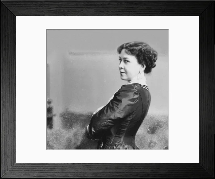 Framed Print : Anna Sacher, nee Fuchs (1859-1930), Early 1900s Framed Print : Anna Sacher, nee Fuchs (1859-1930), Early 1900s