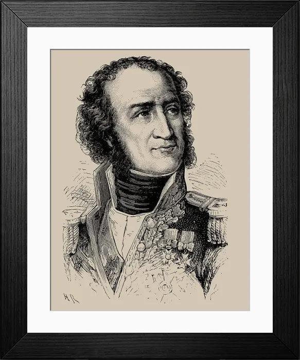Framed Print : Guillaume Marie-Anne Brune (1763-1815), 1889 Framed Print : Guillaume Marie-Anne Brune (1763-1815), 1889