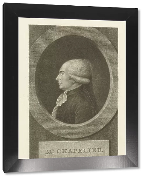 Portrait of Isaac Rene Guy le Chapelier (1754-1794), 1790s