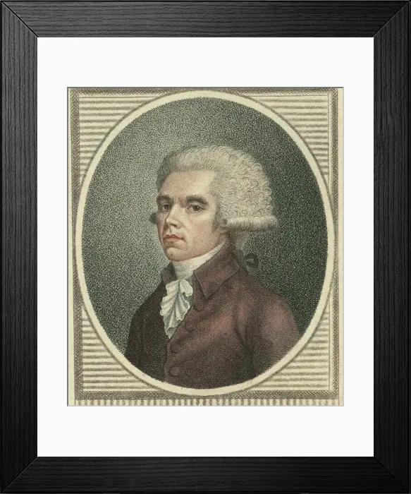 Framed Print : Portrait of Jacques Guillaume Thouret (1746-1794), 1789 Framed Print : Portrait of Jacques Guillaume Thouret (1746-1794), 1789